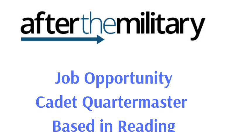 Job Opportunity, Cadet Quartermaster