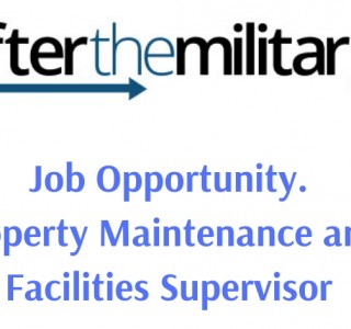 Job Opportunity. Property Maintenance and Facilities Supervisor