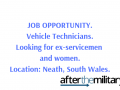 Job opportunity - Vehicle Technician